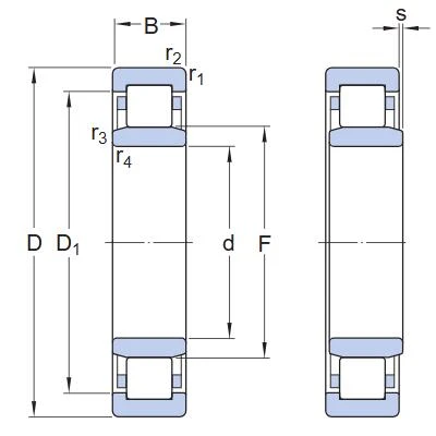 NU 1056 ML bearing NU 1056 ML bearing